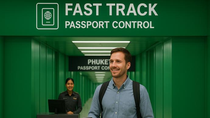 Fast Track в аэропорту Пхукета: как быстро пройти паспортный контроль (зелёный коридор) - 1