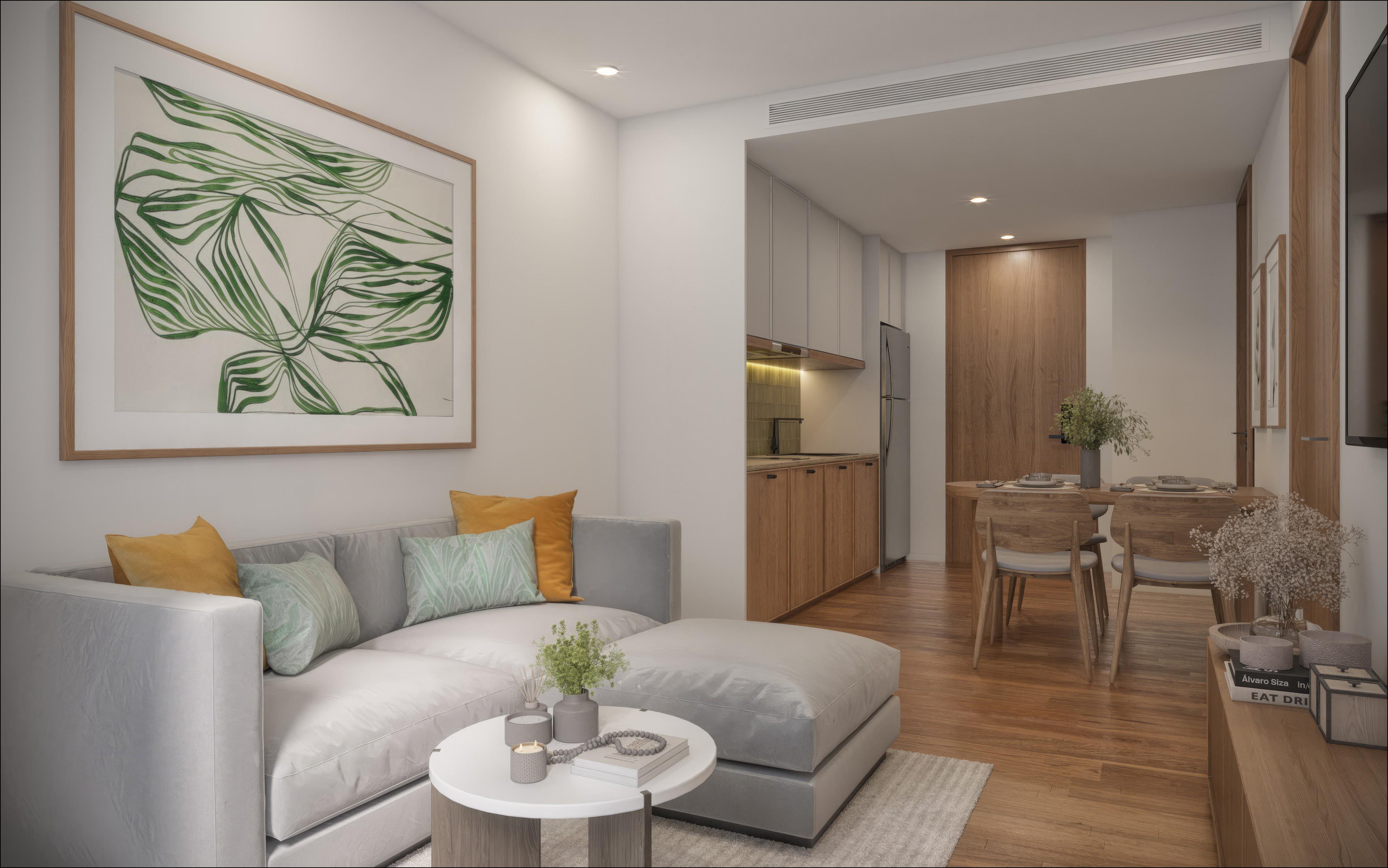 VIP Tropika — апартаменты с гарантированным доходом 6% на западе Пхукета - 1 спальня