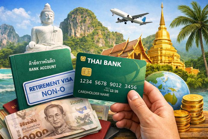 Купить тайскую банковскую карту по пенсионной визе на Пхукете - 1