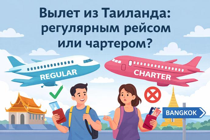 Прилёт и вылет в Таиланд: регулярные и чартерные рейсы - 1