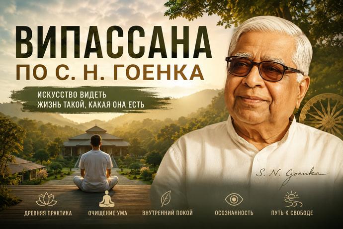 Что такое Рвипассана по С. Н. Гонка
