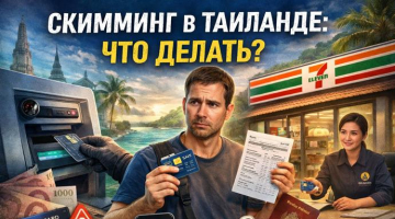 Украли деньги с карты в Таиланде: Скимминr — как воруют деньги с карт туристов и как их вернуть